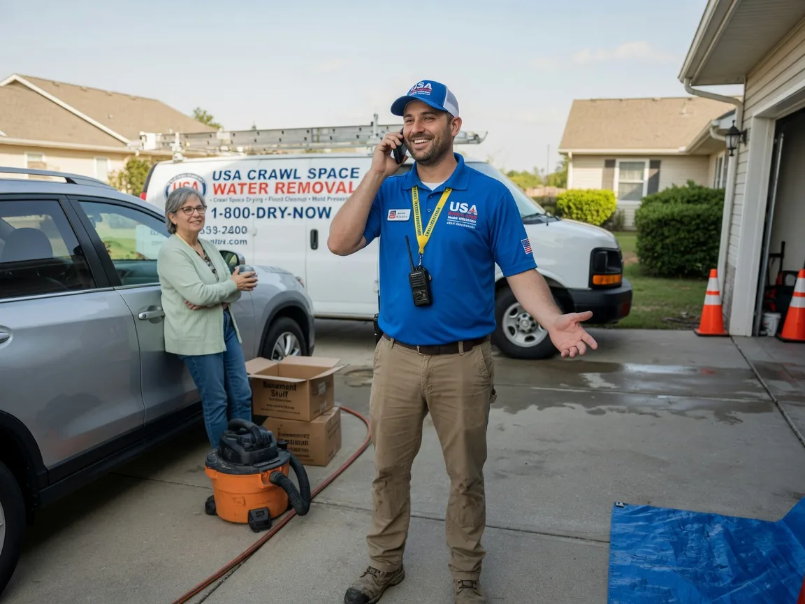 Crawl Space Water Removal Sparkman, AR FAQs